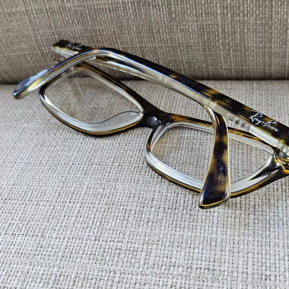 Ray-Ban Eyeglasses Youth Kid Glasses Frame Brown Tortoise RB1550 3602 46[]16 125